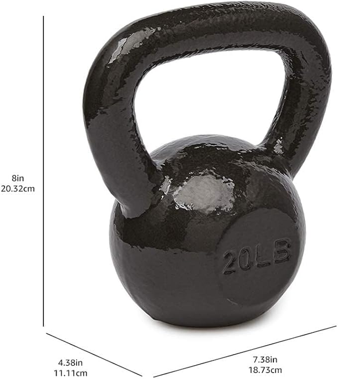 Amazon Basics Cast Iron Kettlebell