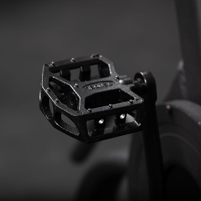 Titan Fitness Fan Bike, Indoor/Outdoor Cycling Exercise Bike with LCD Screen, Stationary Bike for Home Gym, Exercise and Cardio Workout Equipment, Black, 111 LB