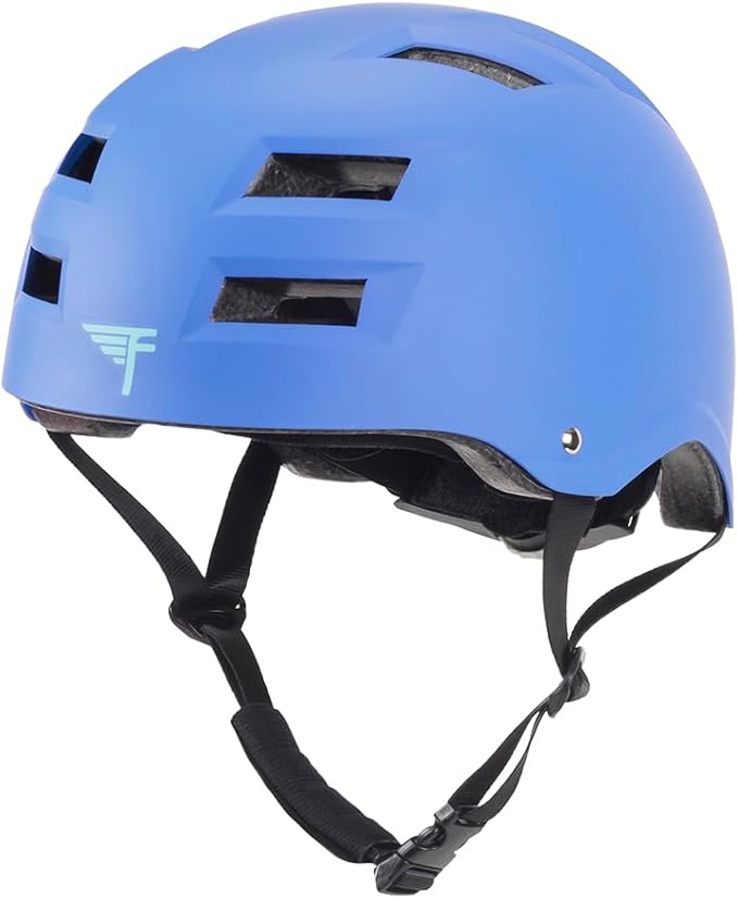 Flybar Bike Helmet- Multi Sport Dual Certified Adjustable Dial, Lightweight Skateboard Helmet, Roller Skating, Pogo, Electric Scooter, Snowboard, Boys and Girls Kids- Adults Helmets