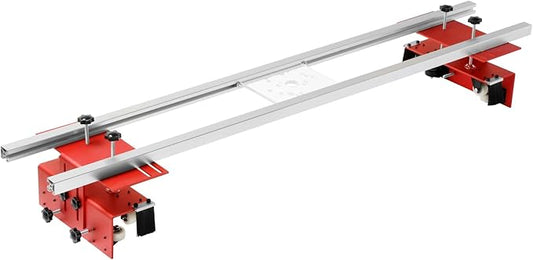 Howaoo Router Sled, Portable and Easy to Adjust Slab Flattening Jig, 60 inches Router Sled for Flattening Slabs, Trimming Planing Machine for Wood Flattening, Home DIY