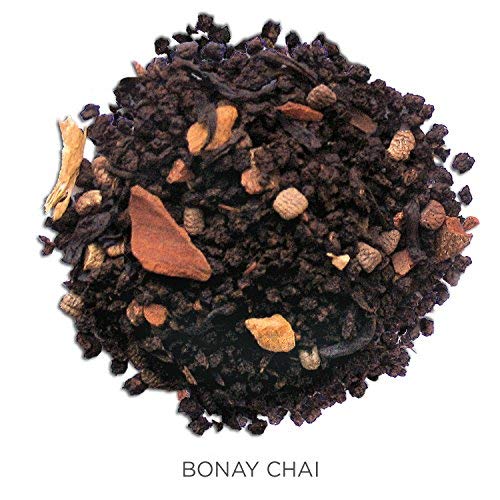 Tea Forte Bombay Chai Premium Organic Loose Leaf Caffeinated Black Tea Blend Canister, Makes 35-50 Cups