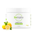 LivMatte Yerba Mate Instant Tea Drink Mix Powder Extract– Natural Yerba Mate Lemon Flavored Drink Mix Plant Extract Caffeine Alternative (Lemon)