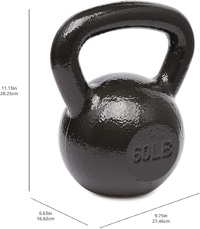 Amazon Basics Cast Iron Kettlebell
