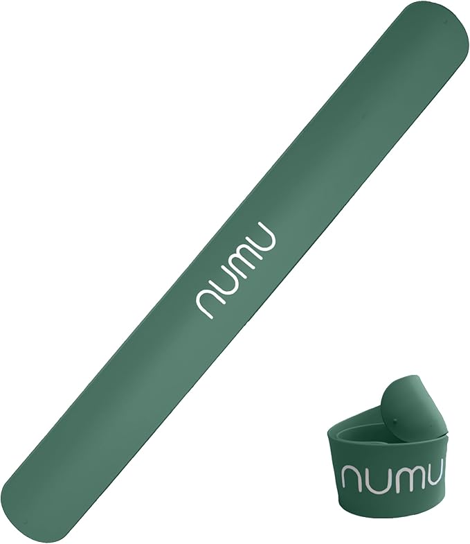 Numu Yoga Mat Strap Slap Band - Easy Snap On to Keep Exercise Mat Tightly Rolled and Secured for Yoga Mat Storage and Travel