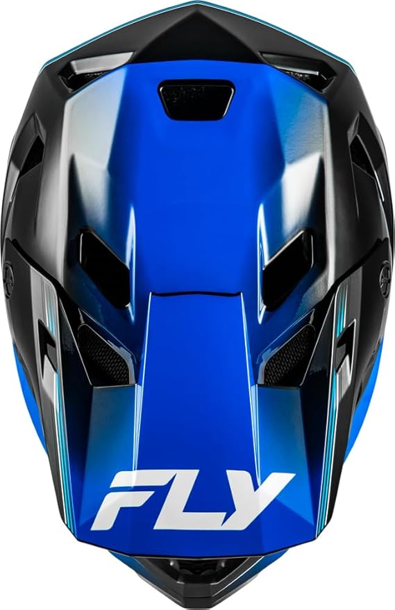 Fly Racing Rayce Full-Face Mountain Bike/BMX Helmet – ASTM F1952 DH Certified, CPSC 1203, CE EN1078, Poly-Alloy Shell, TFV Ventilation, Removable Liner