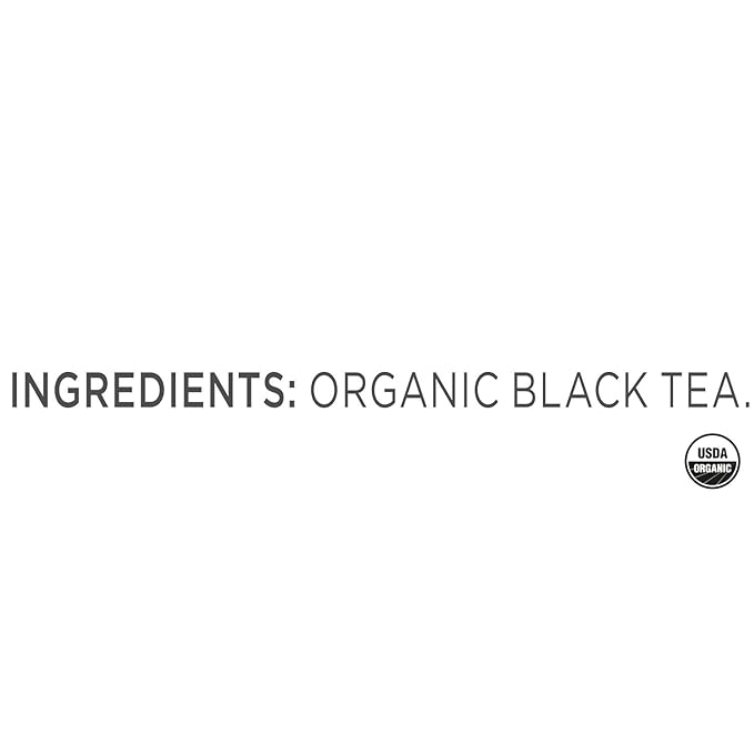 Tea Forte English Breakfast Premium Organic Loose Leaf Caffeinated Black Tea Blend Canister, Makes 35-50 Cups