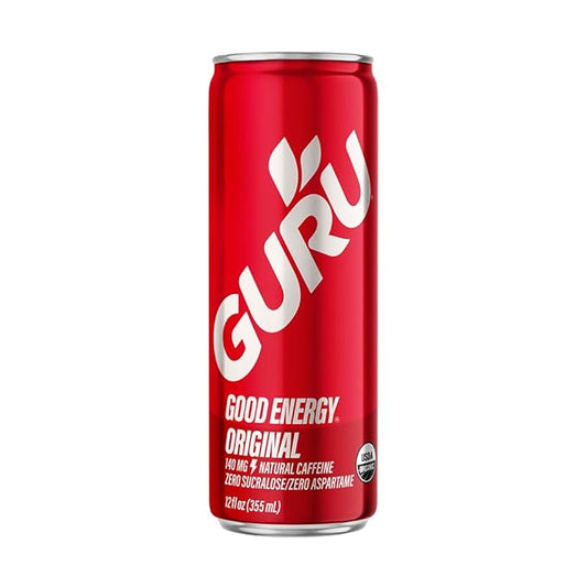 Guru Energy Drink Organic Energy Drink - 12 ounces