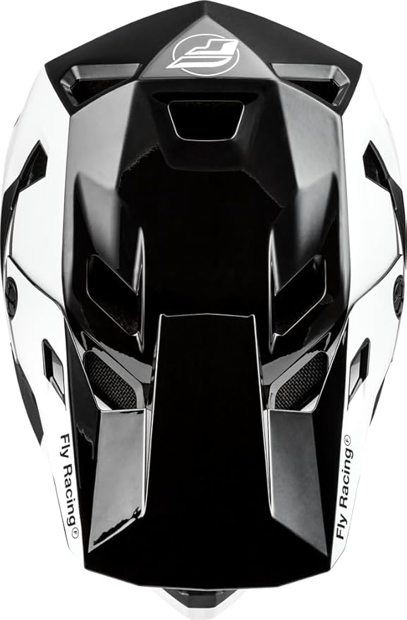 Fly Racing Rayce Full-Face Mountain Bike/BMX Helmet – ASTM F1952 DH Certified, CPSC 1203, CE EN1078, Poly-Alloy Shell, TFV Ventilation, Removable Liner