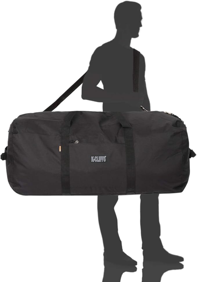 Heavy Duty Cargo Duffel Large Sport Gear Drum Set Equipment Hardware Travel Bag Rooftop Rack Bag