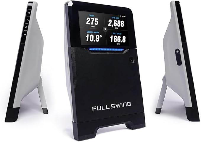 Full Swing KIT Golf Launch Monitor and Simulator GSPro Software with GPS Course Overview