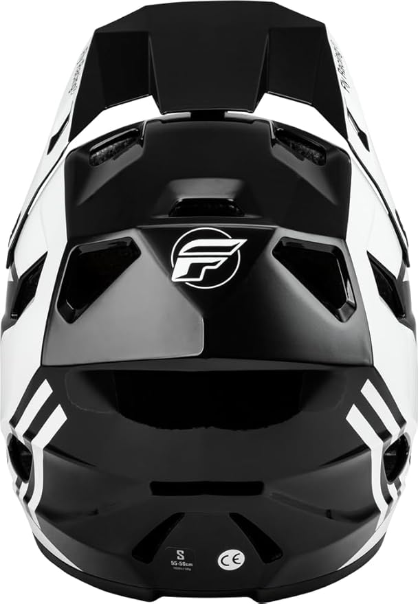 Fly Racing Rayce Full-Face Mountain Bike/BMX Helmet – ASTM F1952 DH Certified, CPSC 1203, CE EN1078, Poly-Alloy Shell, TFV Ventilation, Removable Liner