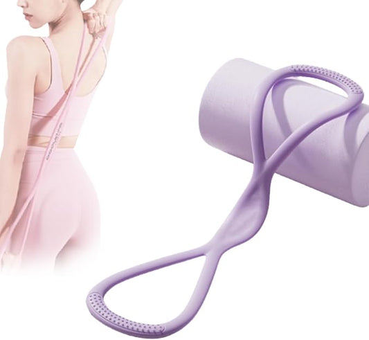 Luminousdo Resistance Bands,2025 New Upgraded Figure 8 Resistance Band for Working Out,High Elasticity Stretch Arm Rope for Yoga,Chest Expander Strap with Handles for Women Men