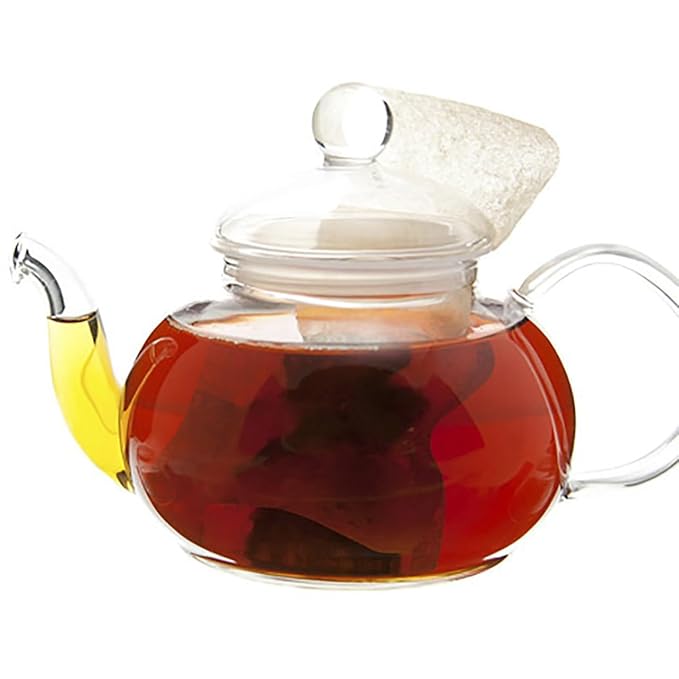 Blackforest Black Tea Pouches for Loose Tea - 4oz | Chocolate Cherry Cream Blend | Dessert-Inspired Tea | Hot or Iced | German-Inspired tea | Sweet Rich Flavor