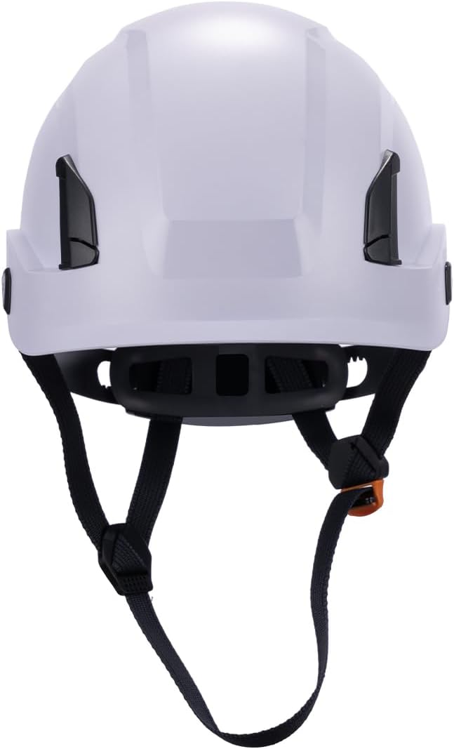 Land Helmets EcoPro Safety Helmet - ANSI/ISEA Z89.1-201 Type 1 Class C Vented - OSHA Approved - Lightweight Helmet with 6 Pt Suspension for Arborist, Industrial & Fall Protection