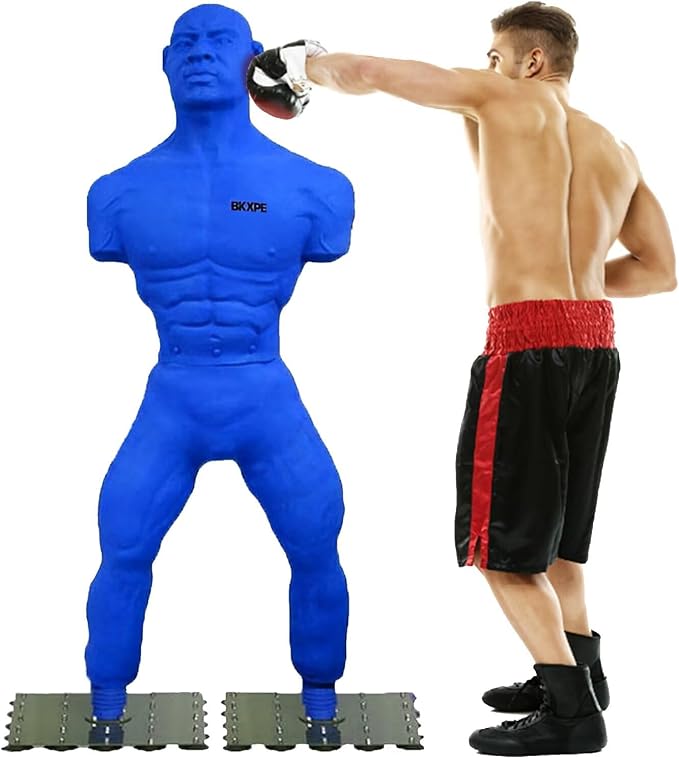 Freestanding Punching Bag Boxing Dummy for Adults Fighting Bag Stand Kick Boxing Mannequin Training Dummy Martial Arts