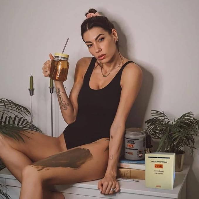 Guam Anti-cellulite Body Wrap, Seaweed Body Wraps for Cellulite on Legs and Thighs, ORIGINAL FORMULA, Professional Cellulite Removal Treatment, 500 gr Beauty