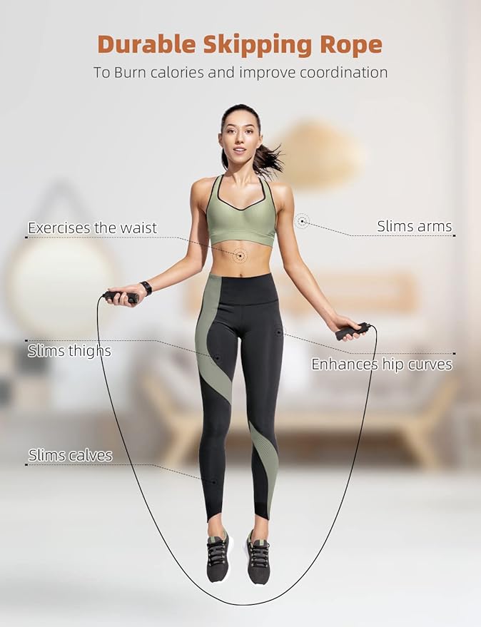 GHB Agility Ladder,Football Training Equipment Set,4 Agility Hurdles, 20 feet12 Rungs Speed Ladder,12 Disc Cones,Resistance Parachute, Jump Rope, 5 Resistance Bands