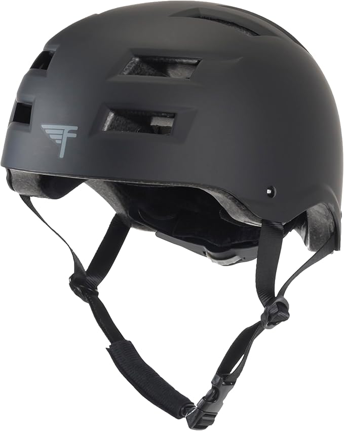 Flybar Bike Helmet- Multi Sport Dual Certified Adjustable Dial, Lightweight Skateboard Helmet, Roller Skating, Pogo, Electric Scooter, Snowboard, Boys and Girls Kids- Adults Helmets