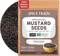 Black Mustard Seeds (397g/14oz), Gluten free, 100% Raw, Sourced from India, Packed in Resealable Zip Lock Pouch