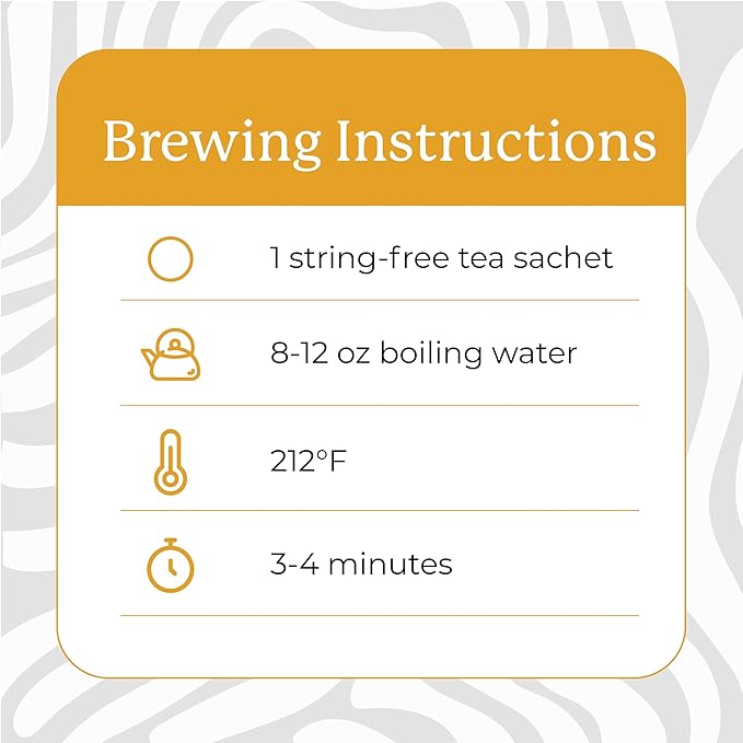 Starwest Botanicals Organic Turmeric Ginger Tea - Caffeine Free Herbal Tea with Turmeric, Cinnamon, & Ginger, Tea with Antioxidant Properties, String Free Sachets, Non GMO - 20 Tea Bags