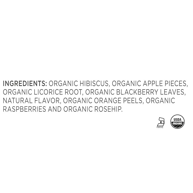 Tea Forte Wildberry Hibiscus Premium Organic Loose Leaf Caffeine-Free Herbal Tea Blend Canister, Makes 35-50 Cups