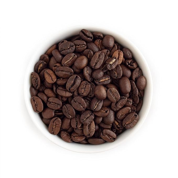 Fresh Roasted Coffee, Organic White Knight | USDA Organic, Kosher | Light Roast 5 lb (80 oz), Whole Bean