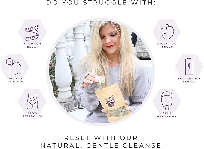 Teami® Colon Detox Tea for Men & Women | 30 Day Supply