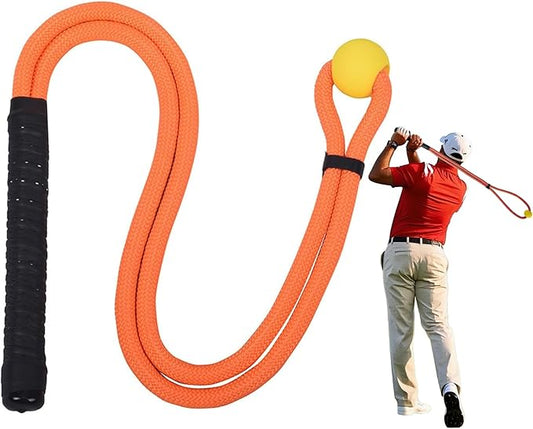Golf Rope Swing Trainer, Golf Swing Training Aid, Golf Swing Trainer, Golf Training Aid, Golf Swing Trainers, Golf Speed Trainer, Can Improve Speed, Rhythm, Flexibility, and Strength