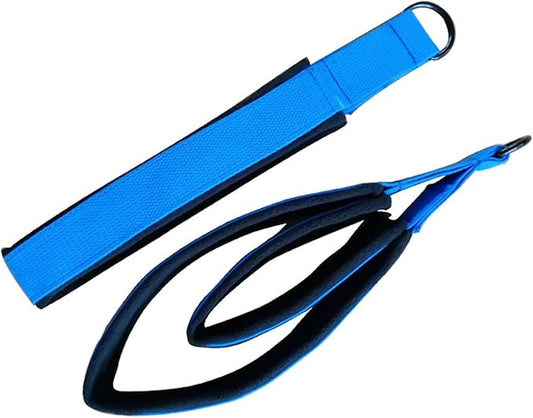 Pilates Double Loop Straps for Reformer, D Ring Straps Handle, Yoga Exercise Straps, 2 PCS
