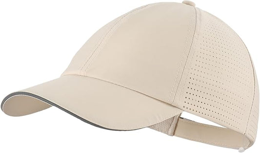 Home Prefer Reflective Water Repellent Quick Dry Airy UPF50+ Sun Hat for Men Women Outdoor Sports Baseball Caps Unisex