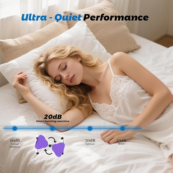 Exercise Twist Boards,Waist Twister Machine Exercise,Balance Board for Foot Massage and Weight Loss(Pink)