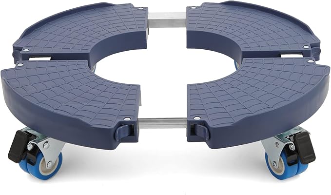 W B D WEIBIDA Plant Caddy with Wheels Heavy Duty 440lbs Capacity, Adjustable 15-21 Inch Rolling Plant Stand Indoor Outdoor, Large Plant Cart Dolly with Casters for Flower Pot Garden Pot Mover