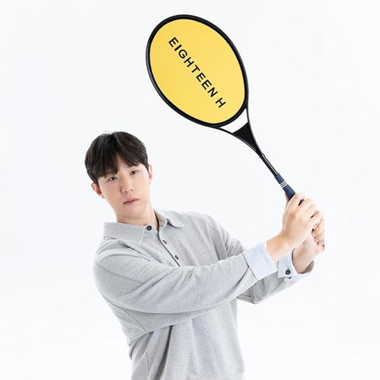 Distance Racket Golf Swing Trainer Racket-Shaped Square Alignment Stick Lightweight Training Aid for Indoor Practice Equipment