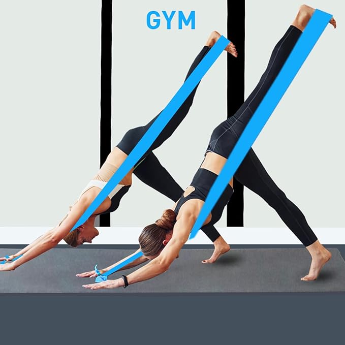 Resistance Bands,Professional Long Non-Latex Elastic Stretch Bands,Exercise Bands for Physical Therapy, Yoga, Pilates, Rehab, at-Home or The Gym Workouts, Strength Training