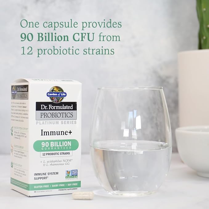 Garden Of Life, Immune Dr Formulated Platinium 90B, 30 Count