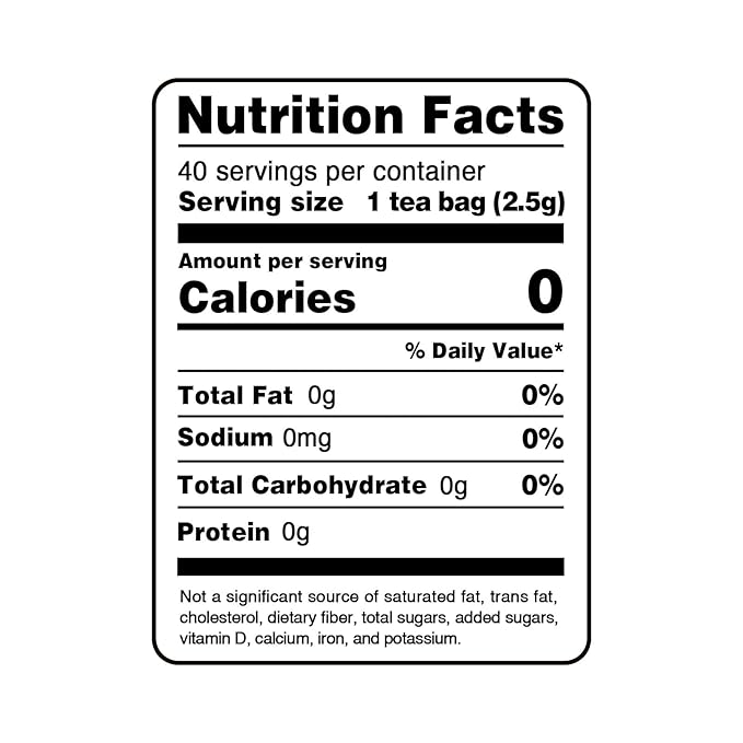 FullChea - Dandelion Root Tea Bags, 40 Teabags, 2.5g/bag - Premium Roasted Dandelion Root - Non-GMO - Caffeine-free - Detox Herbal Tea - Helps Improve Digestion & Immune System