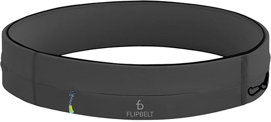 FlipBelt Zipper Running Belt, Waist Pack for Fitness and Running, US Company