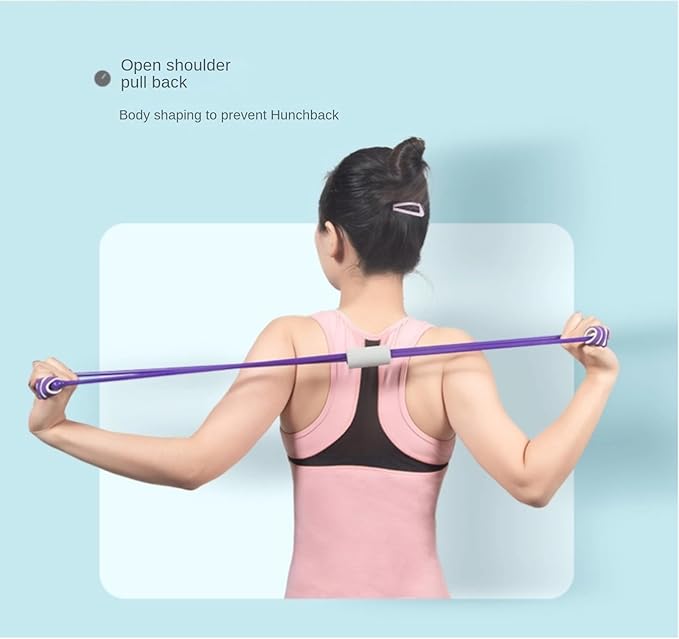 Crossover Resistance Band - Shoulder Back Training/Yoga Stretch/Posture Corrector