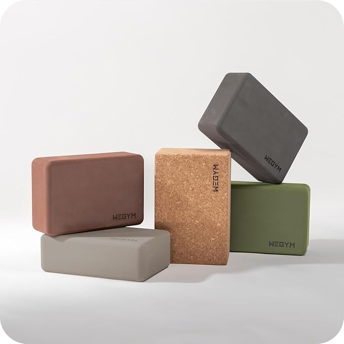 Yoga blocks with Anti-Slip, Comfortable Grip, Sturdy Sides for Secure Workouts at Home, for Yoga, and Pilate Training