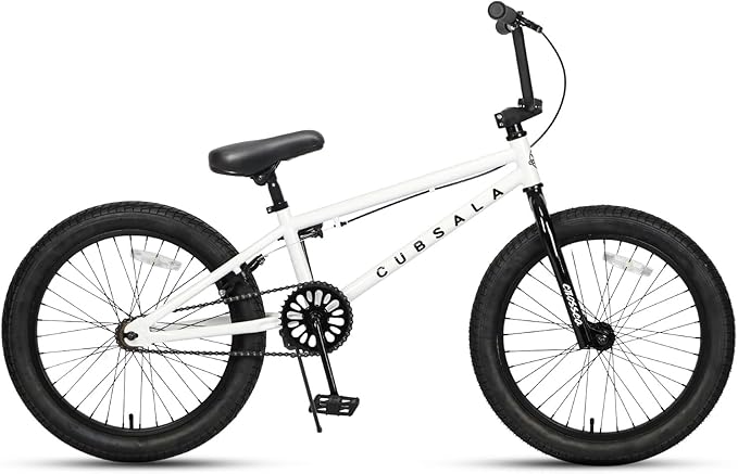 Freestyle BMX Bike, 18 20 Inch Kids Bicycle for 5-13 Years Old Kids and Beginner Level Rider, Multiple Colors