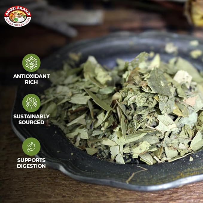 Angel Brand Senna Leaf – 0.5 oz Pouch – Dried Senna Leaves for Tea, Herbal Infusions, and Traditional Uses