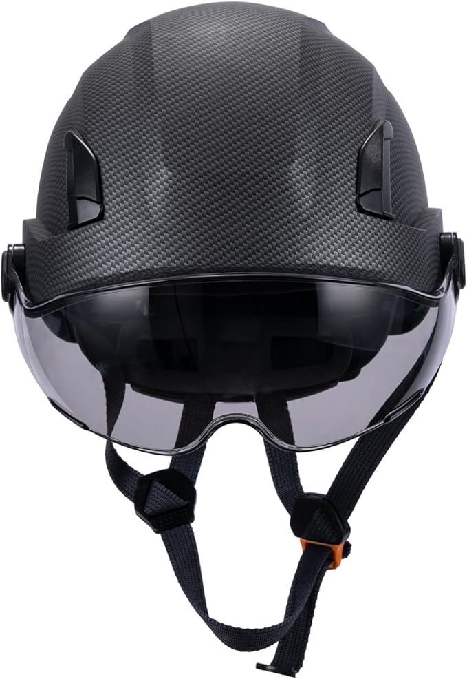 Land Helmets EcoPro Safety Helmet - ANSI/ISEA Z89.1-201 Type 1 Class C Vented - OSHA Approved - Lightweight Helmet with 6 Pt Suspension for Arborist, Industrial & Fall Protection