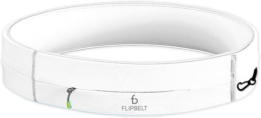 FlipBelt Zipper Running Belt, Waist Pack for Fitness and Running, US Company