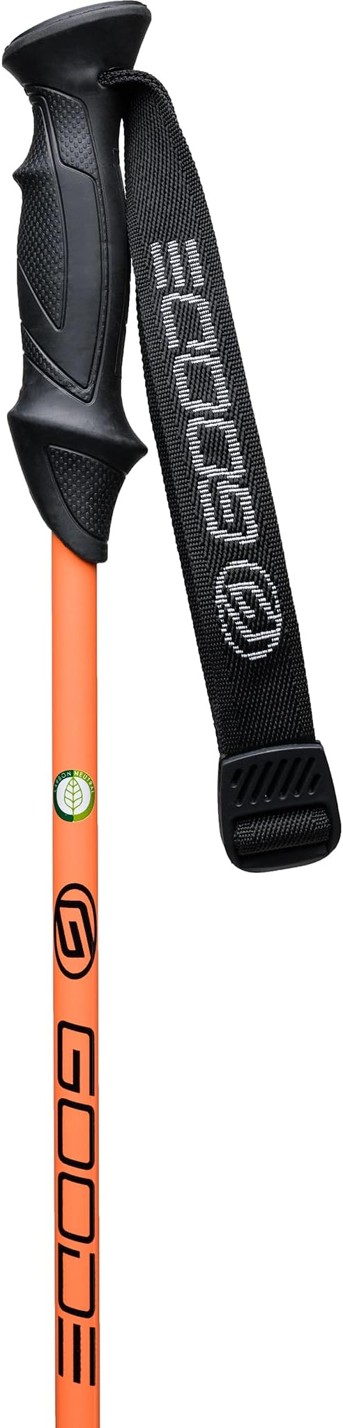 GOODE Carbon Neutral Ski Poles – Ultra-Lightweight & Durable Eco-Friendly Composite – High-Performance Shock Absorbing Downhill Ski Poles for Men & Women - Pair