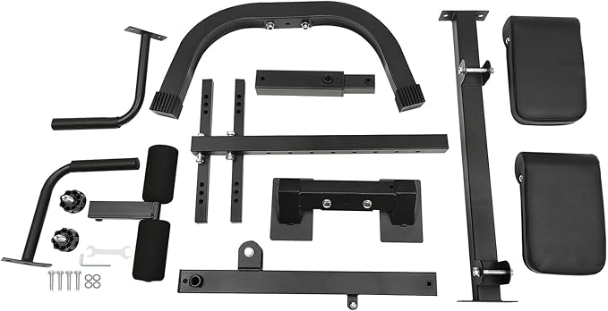 Hyper Back Extension Roman Chair, Multi-Functional Bench for Full All-in-One Body Workout, Adjustable Ab Sit up Bench Decline Bench Flat Bench for Home Exercise