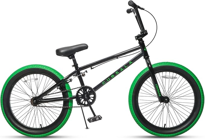 Freestyle BMX Bike, 18 20 Inch Kids Bicycle for 5-13 Years Old Kids and Beginner Level Rider, Multiple Colors