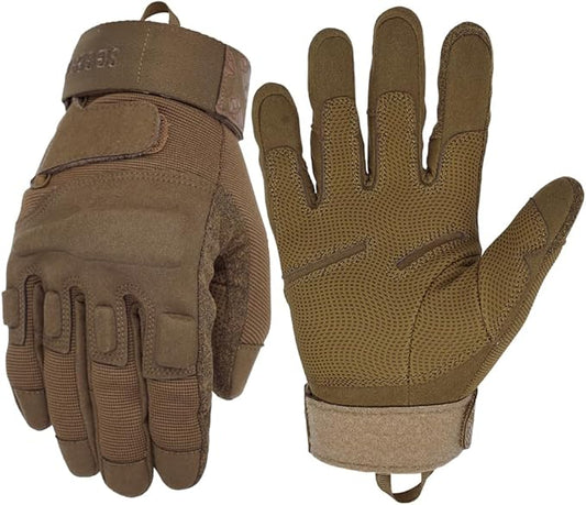 Seibertron Adult Or Youth S.O.L.A.G Sports Outdoor Water Resistant Full Finger Touchscreen Gloves