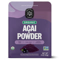 FGO Organic Acai Powder, 4oz Resealable Pouch, Freeze Dried Superfood Berry from Brazil, No Sugar & Additives,Great for Drinks, Smoothie, & Beverages, Non-GMO (Pack of 1)