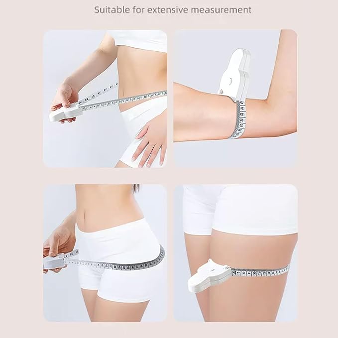 Elastic Fitness Pulling Rope Chest Expander Yoga Rubber Tension Band for Abdomen Arm Leg Stretching Fitness Training+Three Circumference Tape Measure Fitness Circumference Ruler Arm Leg Abdomen Ruler