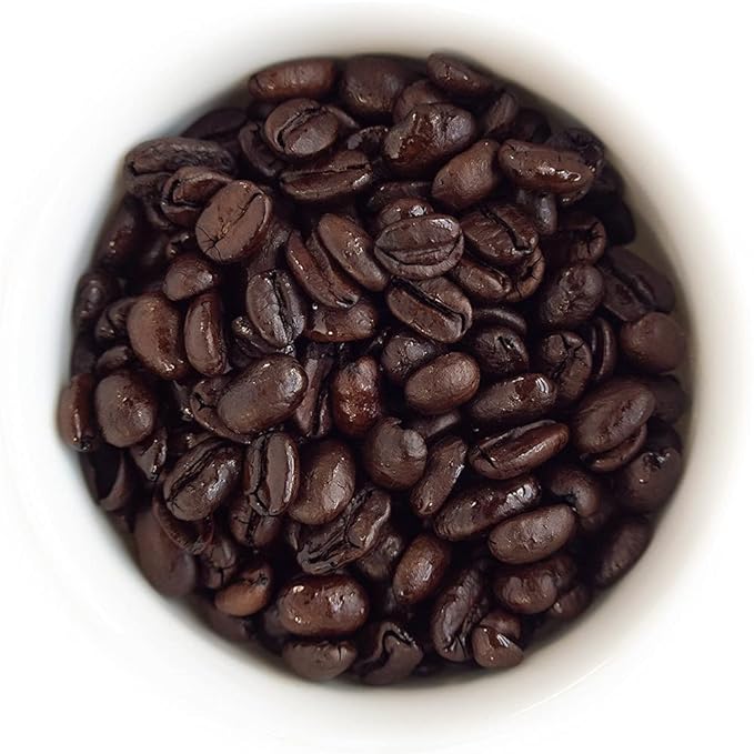 Fresh Roasted Coffee, Organic Black Knight | USDA Organic, Kosher | Dark Roast 2 lb (32 oz) Whole Bean